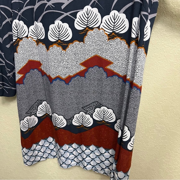 White Stuff Avery Tunic Multi artsy 3/4 sleeves dress UK14 US10 - Picture 6 of 12